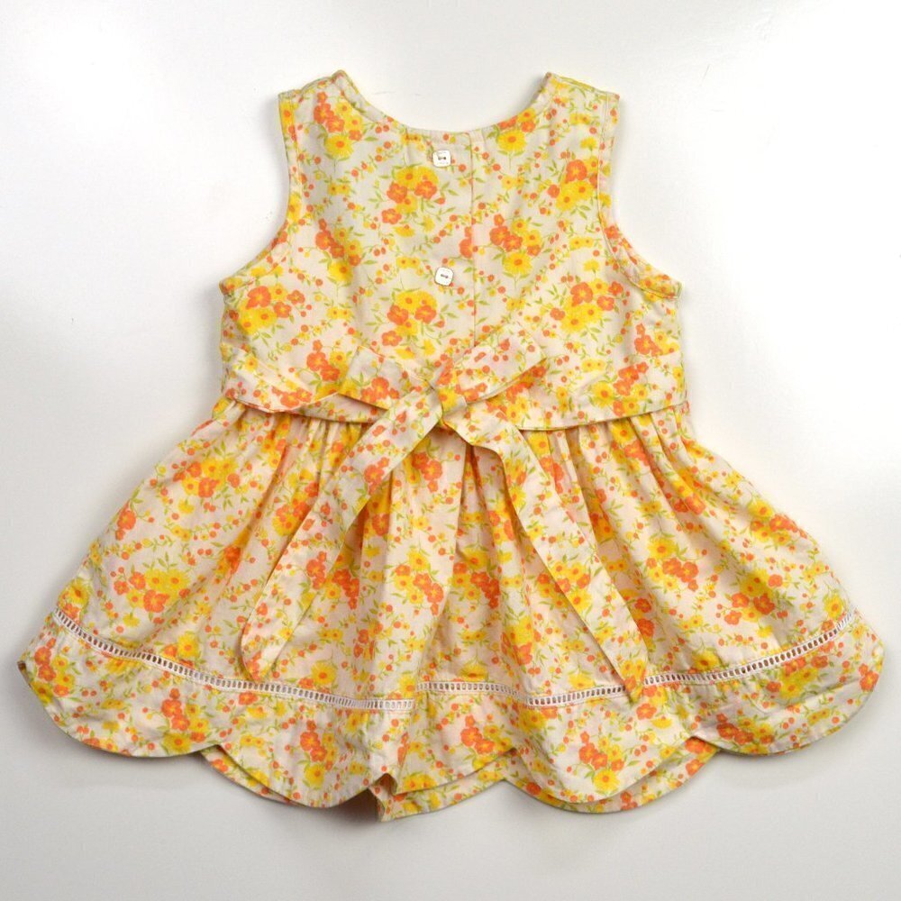 Laura Ashley Floral Dress 6 months - Picture 3 of 5